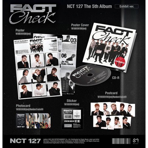 Cover for NCT 127 · FACT CHECK (CD) [Exhibit edition] (2010)