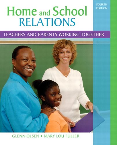 Cover for Olsen · Home and School Relations (Book) (2011)