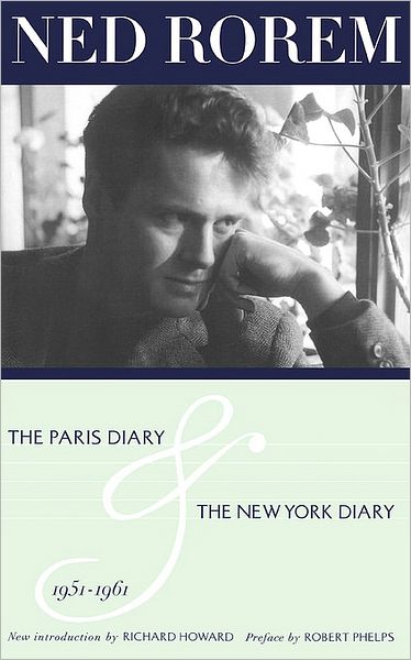 Cover for Ned Rorem · The Paris Diary &amp; The New York Diary 1951-1961 (Paperback Book) [New edition] (1998)