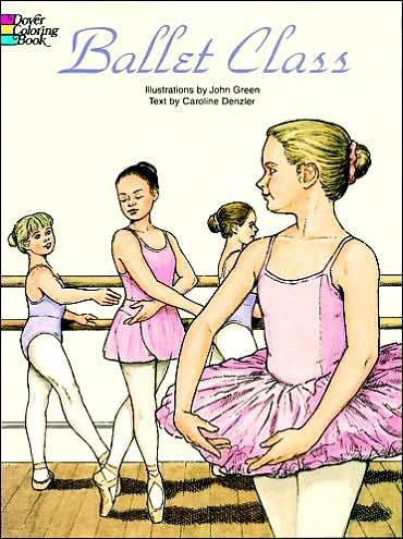 John Green · Ballet Class Coloring Book - Dover Fashion Coloring Book (MERCH) (2003)
