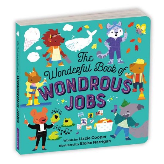 Cover for Mudpuppy · The Wonderful Book of Wondrous Jobs Board Book (Tavlebog) (2021)