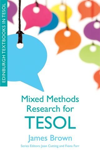 Cover for James Brown · Mixed Methods Research for TESOL - Edinburgh Textbooks in TESOL (Paperback Bog) (2014)