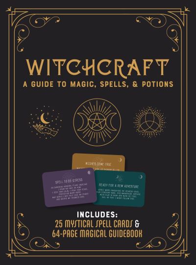 Cover for Editors of Chartwell Books · Witchcraft Kit: A Guide to Magic, Spells, and Potions - Includes: 25 Mystical Spell Cards and 64-page Magical Guidebook (Bok) (2022)