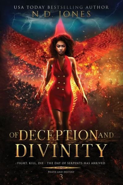 Cover for N D Jones · Of Deception and Divinity (Taschenbuch) (2017)