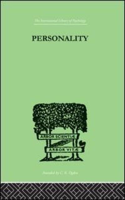 Cover for R G Gordon · Personality (Pocketbok) (2014)