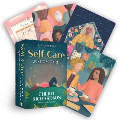 Self-Care Wisdom Cards: A 52-Card Deck - Cheryl Richardson - Kirjat - Hay House Inc - 9781401962388 - tiistai 5. lokakuuta 2021