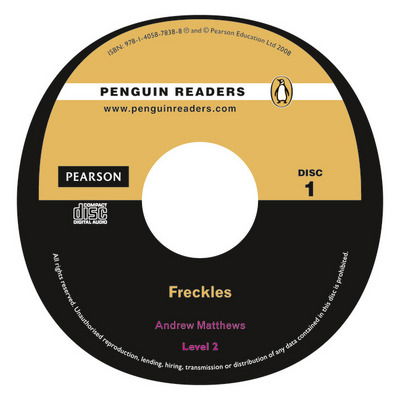 Freckles Book/CD Pack - Penguin Readers (Graded Readers) - Andrew Matthews - Książki - Pearson Education Limited - 9781405878388 - 2 maja 2008