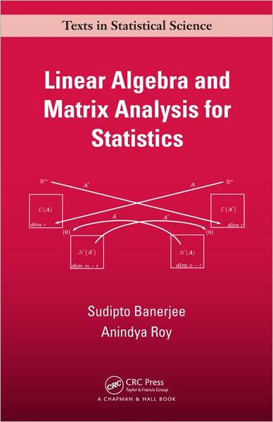 Linear Algebra and Matrix Analysis for Statistics - Chapman & Hall / CRC Texts in Statistical Science - Sudipto Banerjee - Książki - Taylor & Francis Ltd - 9781420095388 - 6 czerwca 2014