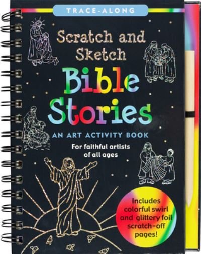 Cover for Lee Nemmers · Scratch &amp; Sketch Bible Stories (Trace Along) (Innbunden bok) (2021)