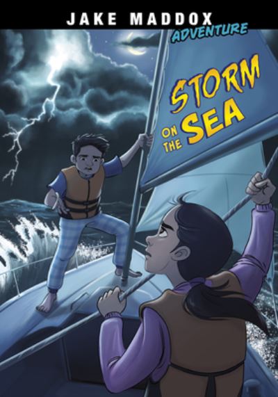 Cover for Jake Maddox · Storm on the Sea (Paperback Book) (2021)