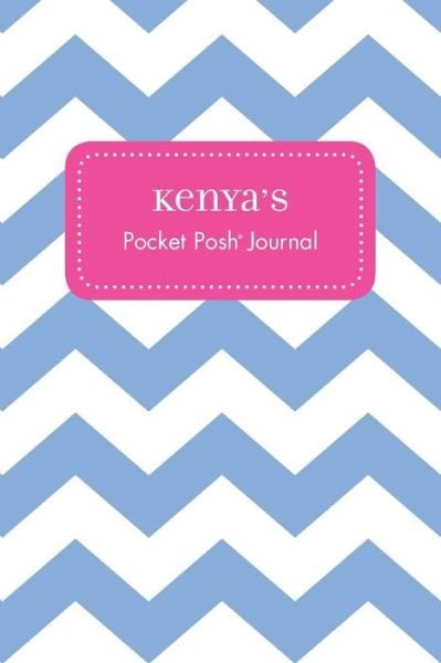 Cover for Andrews McMeel Publishing · Kenya's Pocket Posh Journal, Chevron (Paperback Bog) (2016)