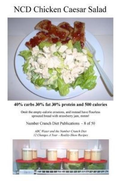 Cover for Number Crunch Diet Publications · NCD Chicken Caesar Salad (Paperback Book) (2017)