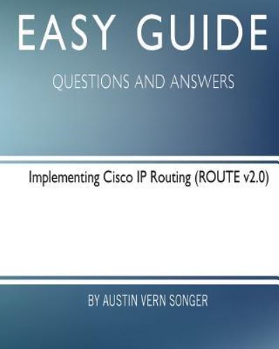 Cover for Austin Vern Songer · Easy Guide (Paperback Book) (2017)