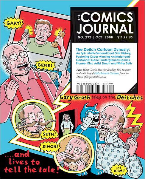 Cover for Gary Groth · The Comics Journal (Paperback Book) (2008)