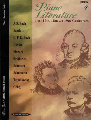 Cover for Alfred Publishing · Piano Literature Bk 4 (Paperback Book) (2003)