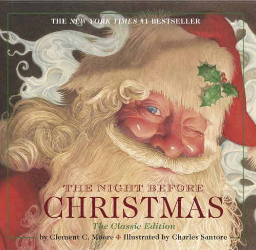 Cover for Clement Moore · The Night Before Christmas Board Book: The Classic Edition - The Classic Edition (Board book) [Brdbk edition] (2023)