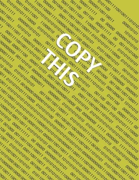 Cover for Zeeshan Mahmud · Copy This (Paperback Book) (2020)
