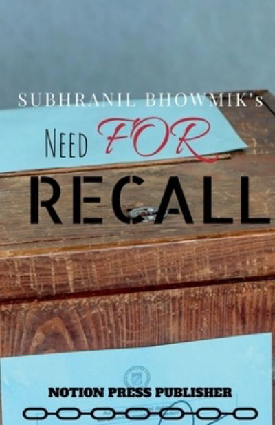 Cover for Subhranil Bhowmik · Need for Recall (Buch) (2021)