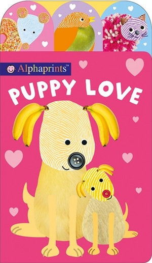 Cover for Priddy  Roger · Alphaprints Puppy Love (Hardcover Book) (2019)