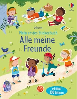Cover for Holly Bathie · Mein erstes Stickerbuch: Alle meine Freunde (Book) (2022)
