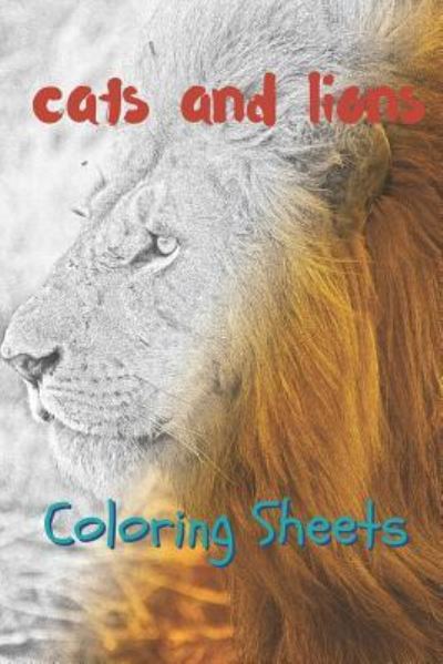 Cover for Julian Smith · Cat and Lion Coloring Sheets (Pocketbok) (2019)