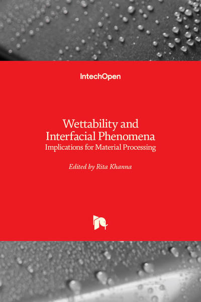Cover for Rita Khanna · Wettability and Interfacial Phenomena: Implications for Material Processing (Hardcover Book) (2019)