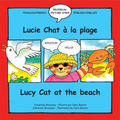 Cover for Catherine Bruzzone · Lucy Cat at the Beach / Lucie Chat a la plage - Lucy Cat French-English (Paperback Book) (2006)