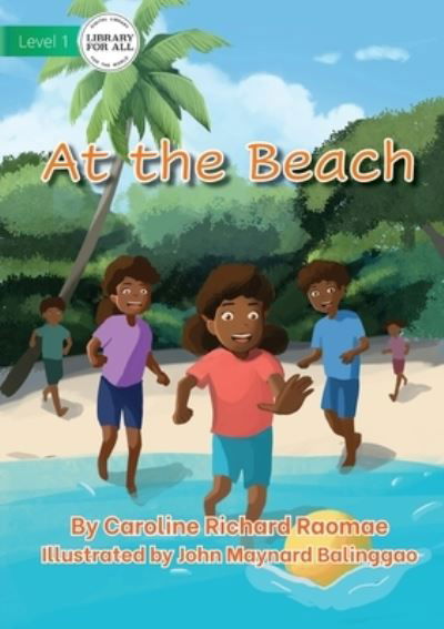 Cover for Caroline Richard Raomae · At the Beach (Paperback Book) (2021)