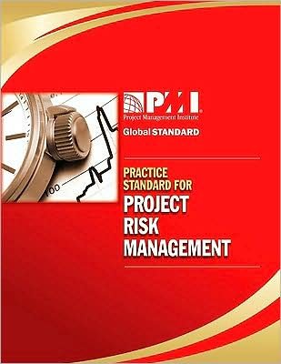 Cover for Project Management Institute · Practice standard for project risk management (Pocketbok) (2009)