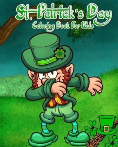 Cover for Cute Leprechaun · St. Patrick's Day Coloring Book For Kids (Pocketbok) (2018)