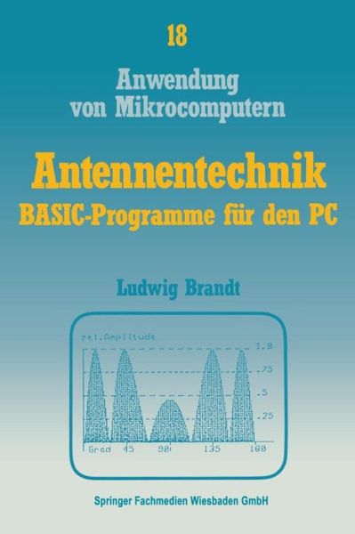 Cover for Ludwig Brandt · Antennentechnik: Basic-Programme Fur Den PC - Anwendung Von Mikrocomputern (Paperback Book) [1988 edition] (1988)