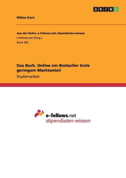 Cover for Dorn · Das Buch. Online ein Bestseller tr (Book) (2015)