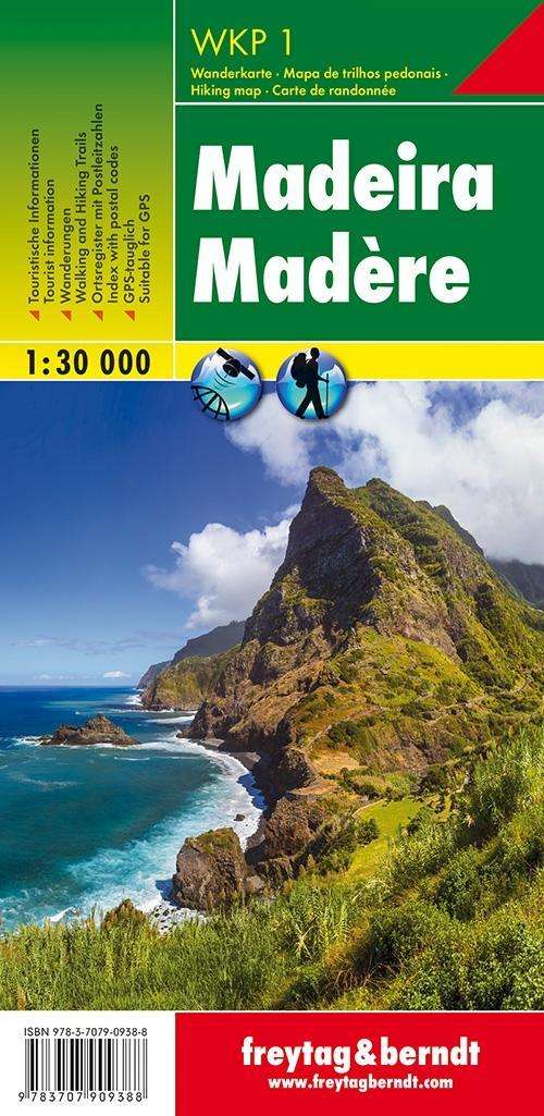 Freytag Berndt Wanderkt.WKP1 Madeira - Collectif - Books -  - 9783707909388 - 