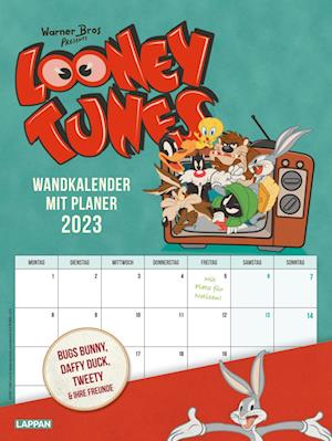 Cover for Lappan Verlag · Looney Tunes Retro Planer 2023 (Calendar) (2022)