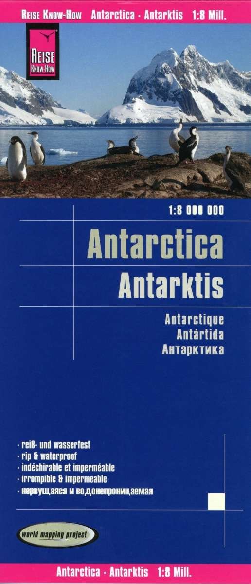 Cover for Antarctic (1:8.000.000) (Map) (2020)