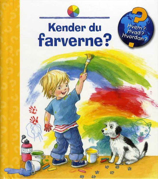 Cover for Doris Rübel · Kender du farverne? (Cardboard Book) [1st edition] (2016)