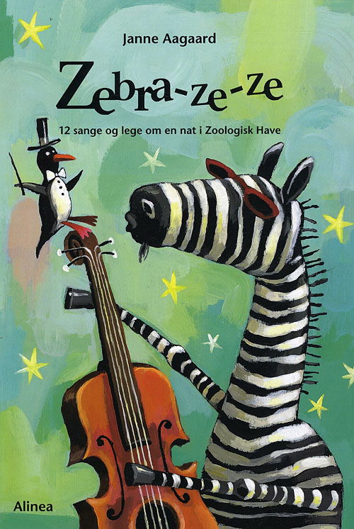 Cover for Janne Aagaard · Zebra-ze-ze: Zebra-ze-ze, Sangbog (Book) [1. wydanie] [Indbundet] (2002)