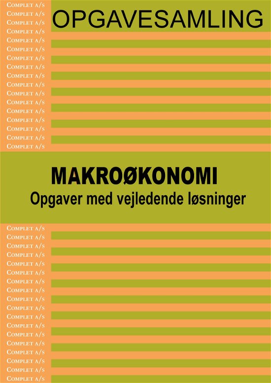 Cover for Michael Andersen · Opgavesamling: X - Opgavesamling i Makroøkonomi (Taschenbuch) (2005)