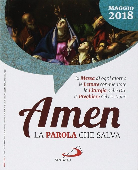 Cover for Amen · Maggio 2018 (DVD)