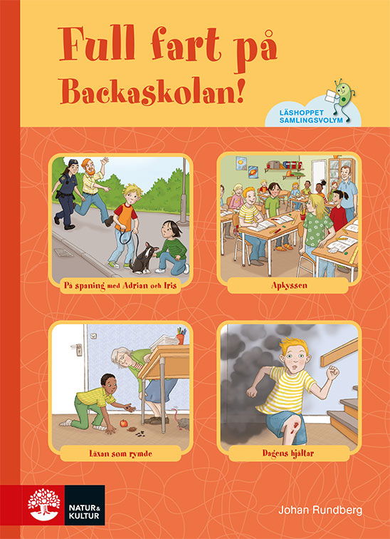 Cover for Johan Rundberg · Läshoppet Samlingsvolym Full fart på Backaskolan! (Gebundenes Buch) (2023)