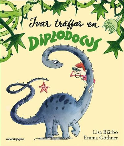 Cover for Lisa Bjärbo · Ivar träffar en diplodocus (Audiobook (MP3)) (2018)