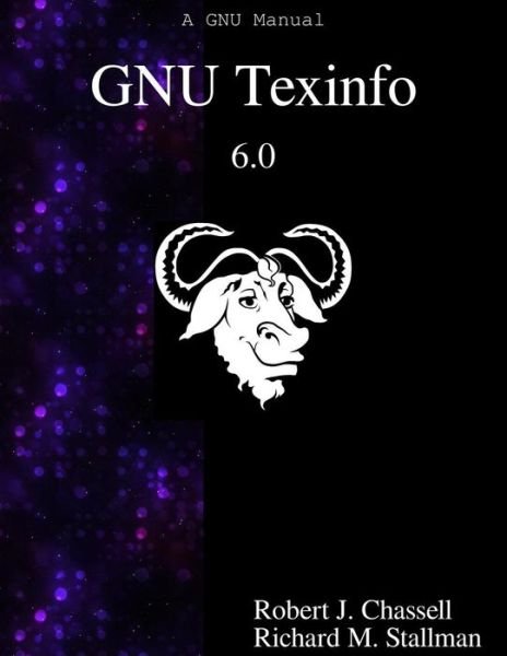 Cover for Richard M Stallman · GNU Texinfo 6.0 (Paperback Book) (2015)