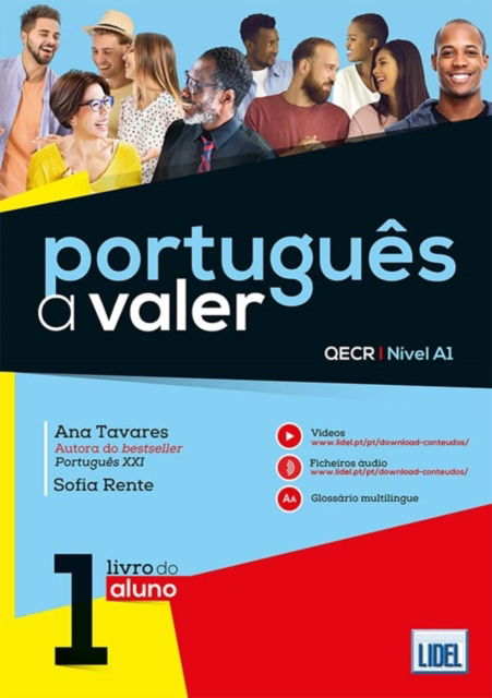 Cover for Ana Tavares · Portugues a Valer 1: Livro do Aluno + audio download (A1) (Paperback Book) (2023)