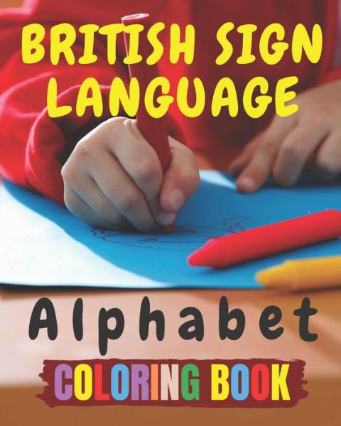 Cover for Hadara's Fun Palace · British Sign Language Alphabet Coloring Book (Pocketbok) (2021)