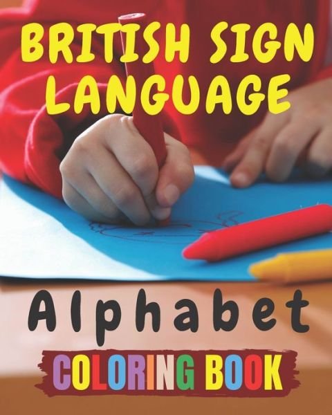Cover for Hadara's Fun Palace · British Sign Language Alphabet Coloring Book (Paperback Book) (2021)