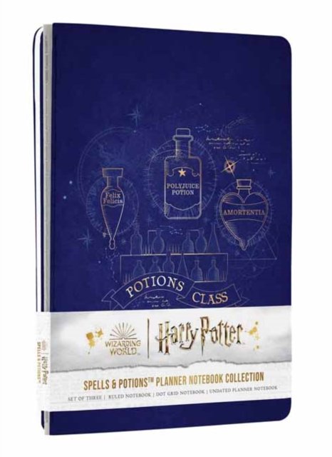Cover for Insight Editions · Harry Potter: Spells and Potions Planner Notebook Collection (Set of 3) (Paperback Book) (2023)