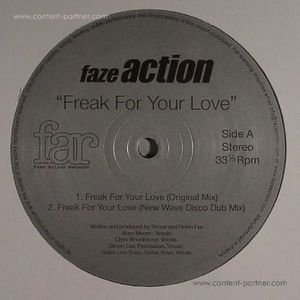 Cover for Faze Action · Freak for Your Love (12&quot;) (2012)