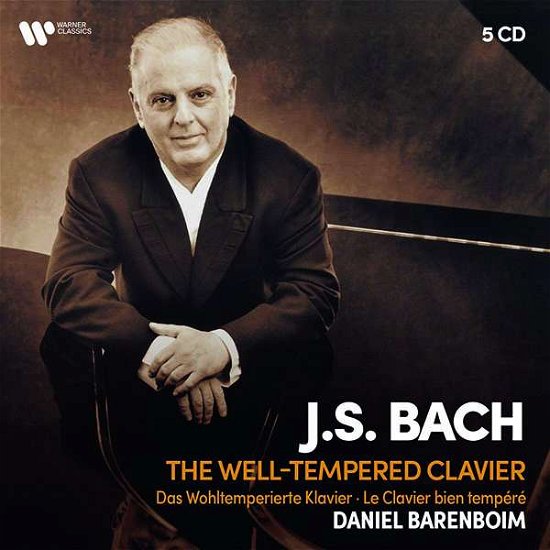 Cover for Daniel Barenboim · Bach: The Well-Tempered Clavier (CD) (2021)