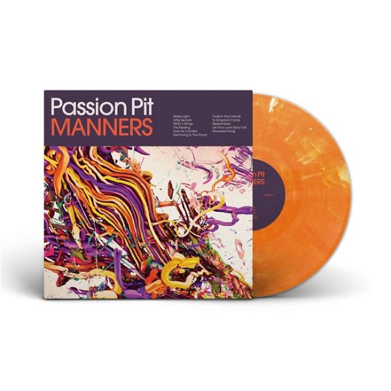 Passion Pit · Manners (LP) [Limited 15th Anniversary Orange Marble Vinyl edition] (2024)