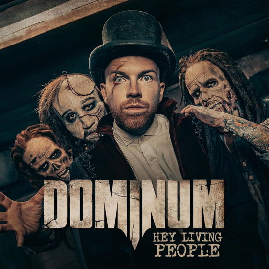 Cover for Dominum · Hey Living People (LP) (2024)